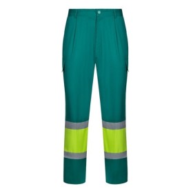 VL ARTEMIS Pantalon bicolore en sergé (190g/m²), en coton (20%) et polyester (80%) 