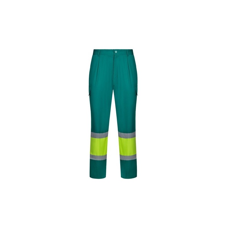 VL ARTEMIS Pantalon bicolore en sergé (190g/m²), en coton (20%) et polyester (80%) 