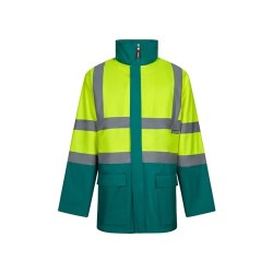 VL JUNO LARGE Parka 4 en 1 bicolore (180g/m²), en polyester (100%) avec finition PU 