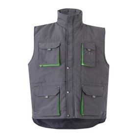 VL NERGAL Gilet rembourré, bicolore, multipoches (120g/m²), en polyester (100%) 