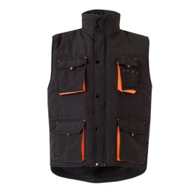 VL NERGAL Gilet rembourré, bicolore, multipoches (120g/m²), en polyester (100%) 