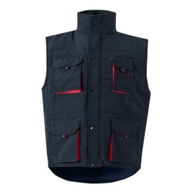 VL NERGAL Gilet rembourré, bicolore, multipoches (120g/m²), en polyester (100%) 