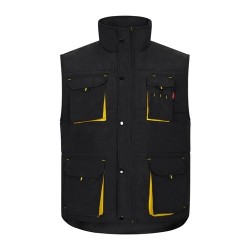 VL NERGAL Gilet rembourré, bicolore, multipoches (120g/m²), en polyester (100%) 