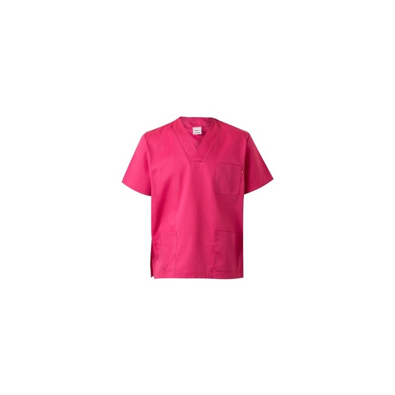 VL ILLAPA Tunique en sergé (190g/m²) à manches courtes, en polyester (65%) et coton (35%) 