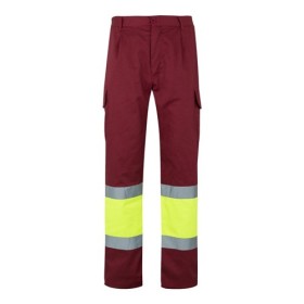 VL ATHENA Pantalon bicolore en sergé (210g/m²), doublé, multi-poches, en coton (20%) et polyester (80%) 