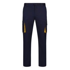 VL FIDES Pantalon stretch bicolore, multipoches (240g/m²), en coton (46%), EME (38%) et polyester (16%) 