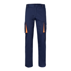 VL FIDES Pantalon stretch bicolore, multipoches (240g/m²), en coton (46%), EME (38%) et polyester (16%) 