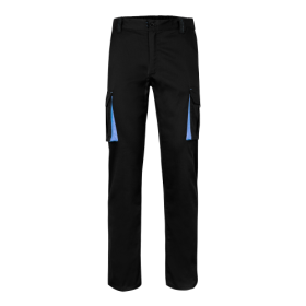 VL FIDES Pantalon stretch bicolore, multipoches (240g/m²), en coton (46%), EME (38%) et polyester (16%) 