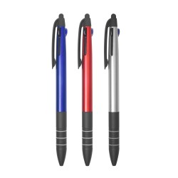 Stylo/stylet tricouleurs 