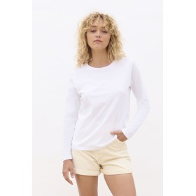 Tee-Shirt Femme Col Rond Manches Longues Monarch Women 