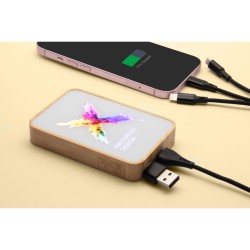 Powerbank bois 15W MagSafe 5000 FSC 100% bambou 