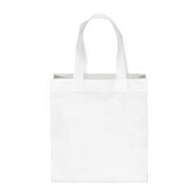 Sac de shopping en PET recyclé 80 g/m2 thermosoudé (TNT R-PET) 