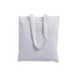 Tote bag en coton/polyester reyclé 180 g/m2, anses longues 