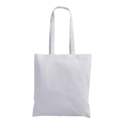 Tote bag en coton/polyester reyclé 180 g/m2, anses longues 