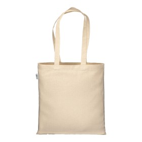 Tote bag en coton biologique 220 g/m2, anses longues 