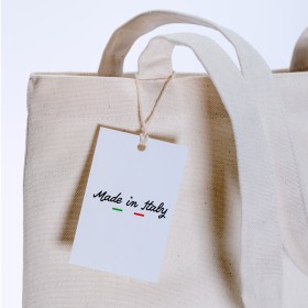 Tote bag Made in Italy en coton 240 g/m2 