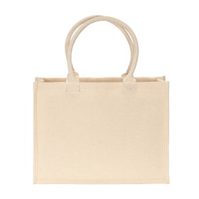 Sac de shopping en coton recyclé laminé de 300 g/m2 