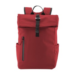 Sac à dos porte PC (15") en PU souple résistant à l'eau 