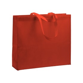 Tote bag thermosoudé en R-pet  80 g/ m2 avec soufflet 