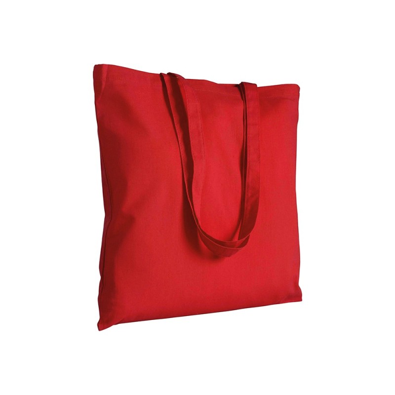 Tote bag uni en coton recyclé de 140 g/m2. Certifié GRS 