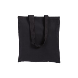 Tote bag en coton recyclé 120 g/m2, anses longues 