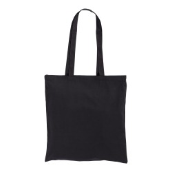 Tote bag en coton recyclé 120 g/m2, anses longues 