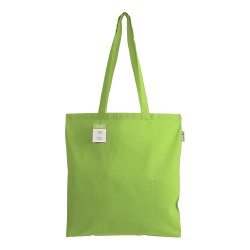 Shopper en coton organique 140g/m2, anses longues 
