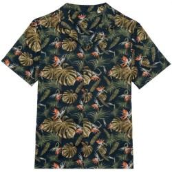 Chemise écoresponsable imprimé hawaïen homme 