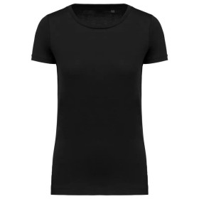 T-shirt Supima® col rond manches courtes femme 