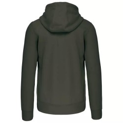 Sweat-Shirt Zippé Capuche Homme 