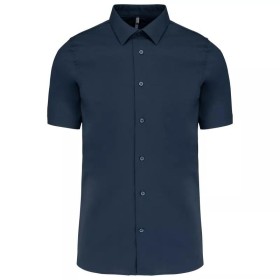 Chemise Coton / Élasthanne Manches Courtes 