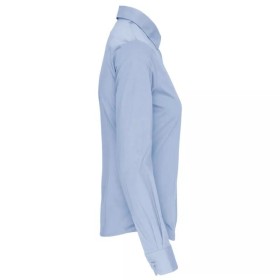 Chemise Coton / Élasthanne Manches Longues Femme 