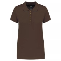 Polo Piqué Manches Courtes Femme 