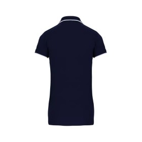 Polo Maille Piquée Manches Courtes Femme 