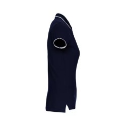 Polo Maille Piquée Manches Courtes Femme 