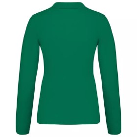 Polo Piqué Manches Longues Femme 