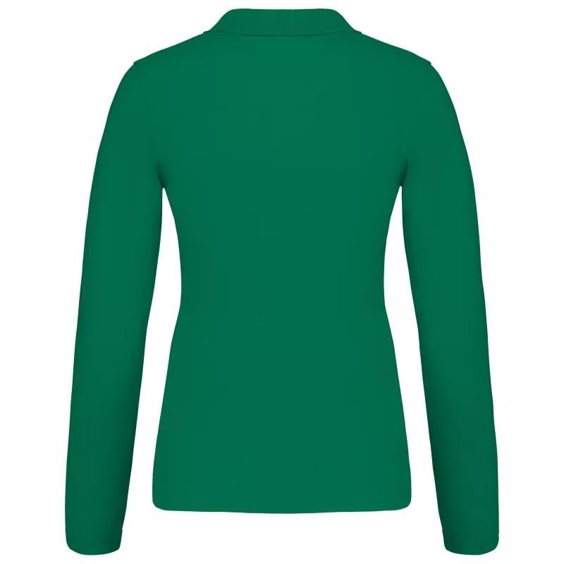 Polo Piqué Manches Longues Femme 
