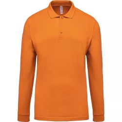 Polo Piqué Manches Longues Homme 
