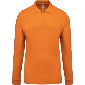 Polo Piqué Manches Longues Homme 