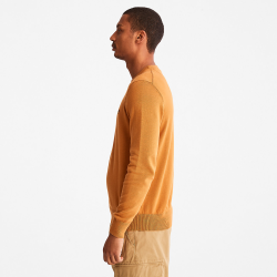 Pull coton bio col rond williams river 