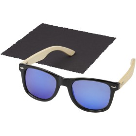 Lunettes de soleil polarisées miroir Taiyō en rPET/bambou dans coffret cadeau 