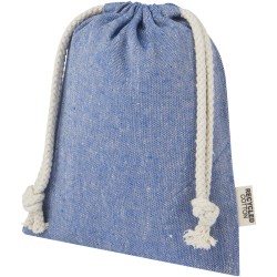 Petit sac cadeau Pheebs en coton recyclé GRS 150 g/m² de 0,5 L 