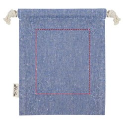Petit sac cadeau Pheebs en coton recyclé GRS 150 g/m² de 0,5 L 