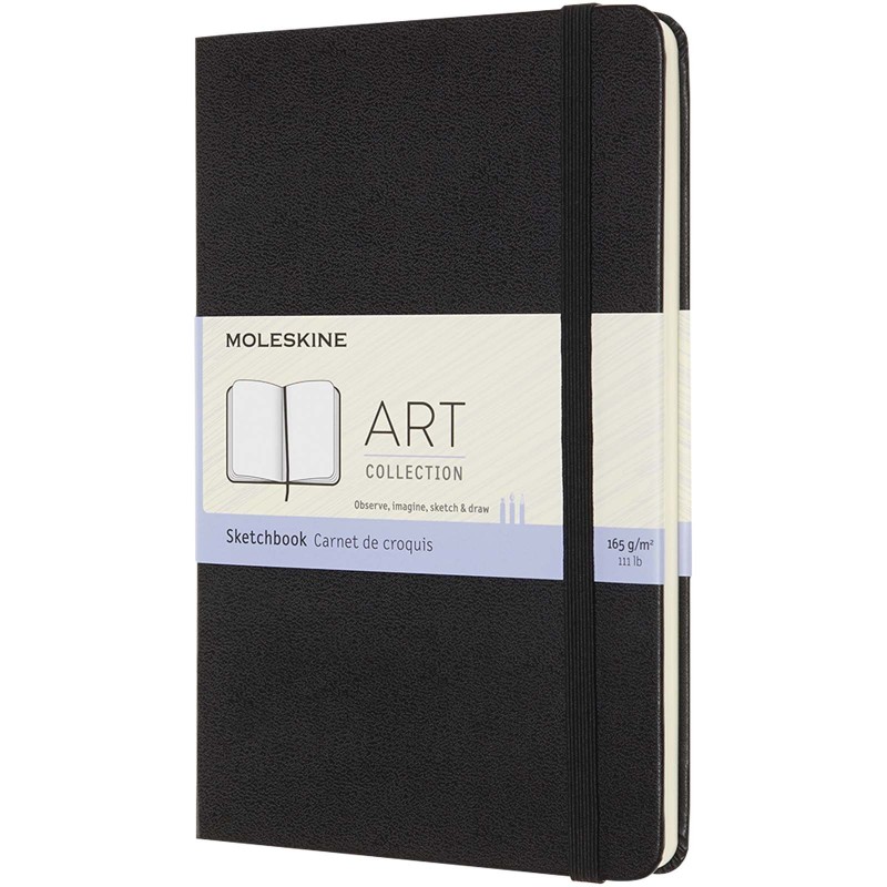 Carnet de croquis moyen MoleskineCouleur:Noir