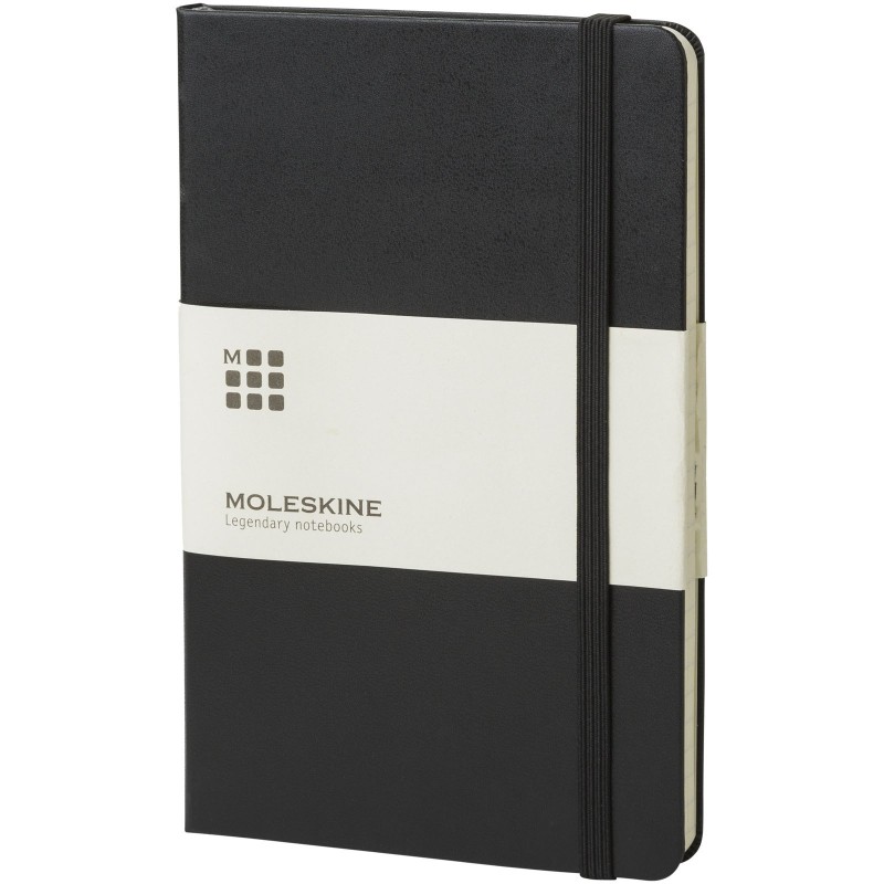 Carnet Classic L à couverture rigide - quadrilléCouleur:Noir