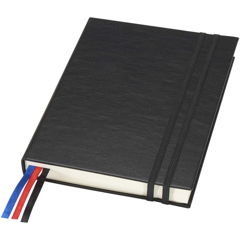 Carnet à couverture rigide A5 AlderCouleur:Noir