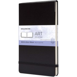 Grand album aquarelle MoleskineCouleur:Noir