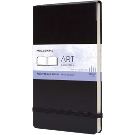 Grand album aquarelle MoleskineCouleur:Noir