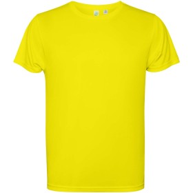 T-shirt Estoril à manches courtes pour enfantCouleur:Fluor Yellow