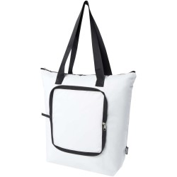 Sac isotherme pliable EcoFold de 15 L en RPETCouleur:Blanc